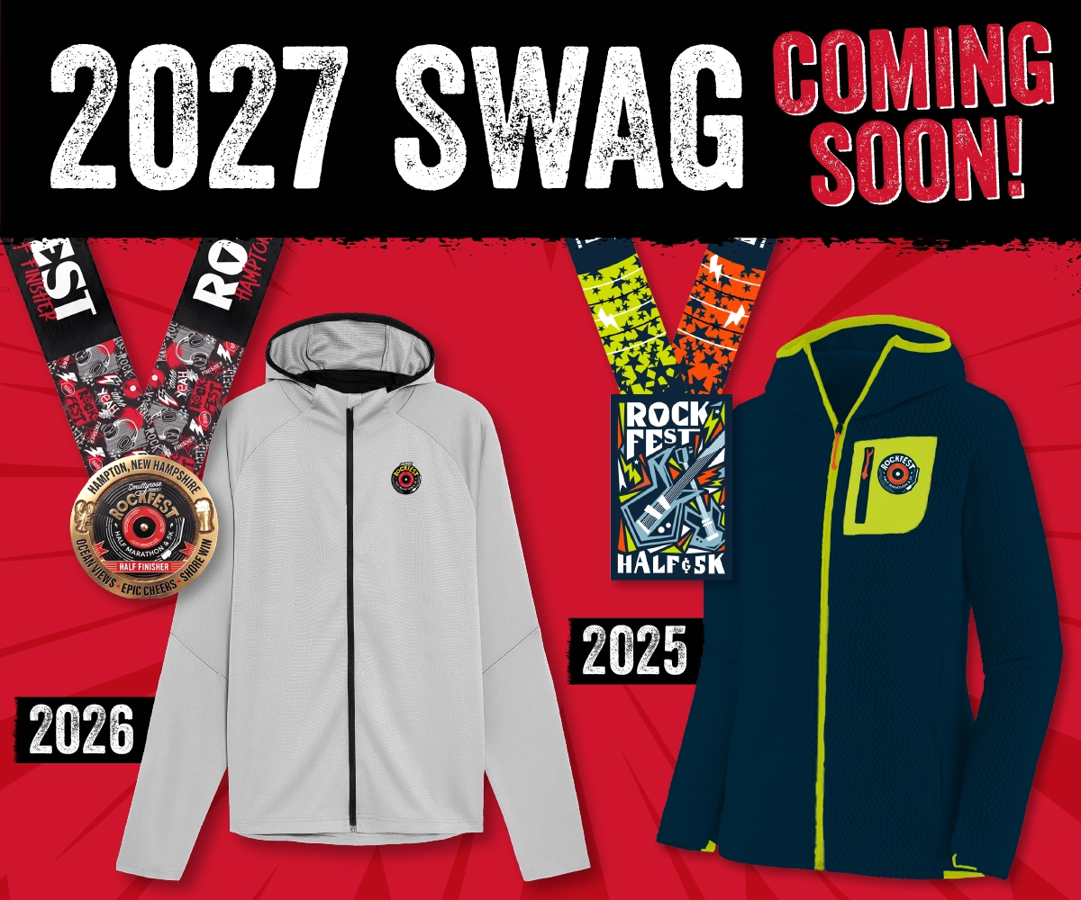 2027 Hampton Rockfest Half Marathon & 5K Swag Coming Soon